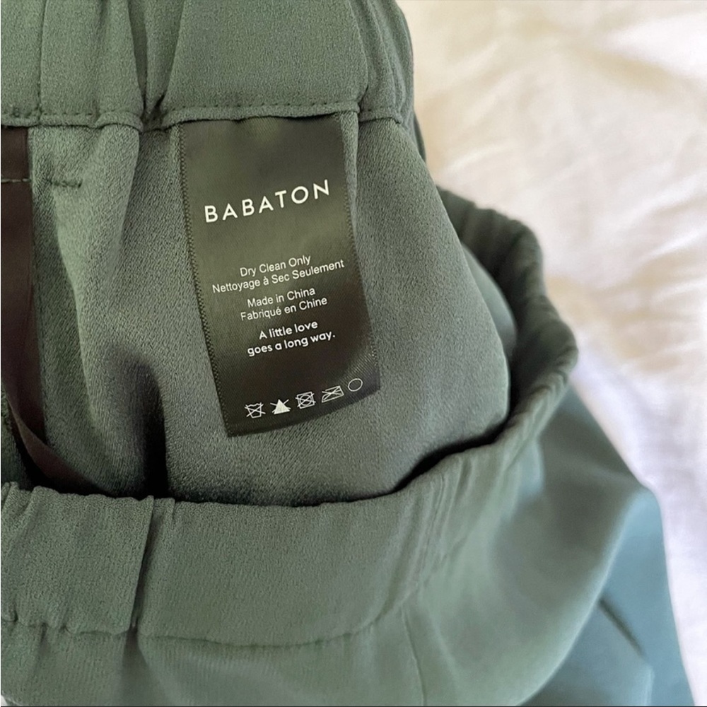 Babaton Dexter Pant in Emerald Green - Picture 3 of 4